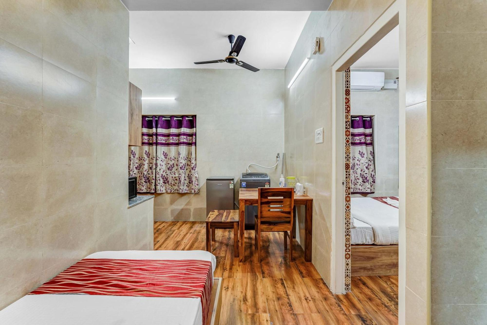 Season 4 Residences - 1Bhk Furnished Apartments Madras Buitenkant foto